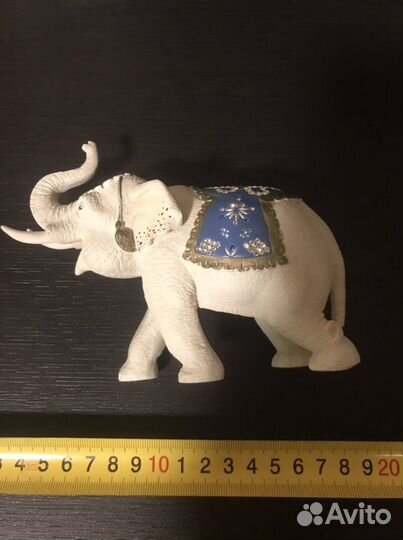 Сульптура, статуэтка Слон, кристаллы Swarovski