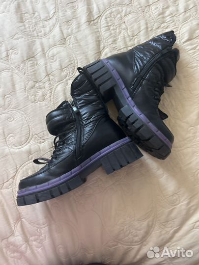 Ботинки теплые 35