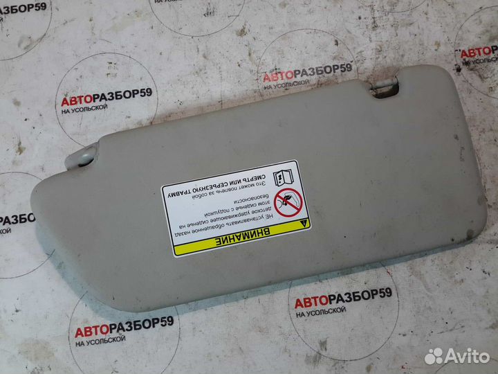 Козырек солнцезащитный Peugeot 408