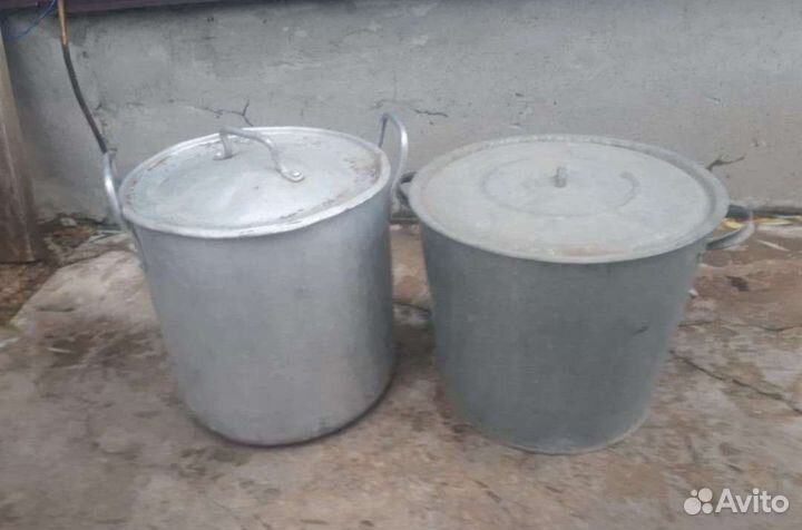 Кастрюли 20 и 30 литров бак