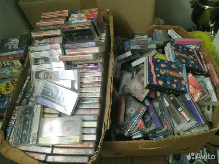 Аудио кассеты с записью