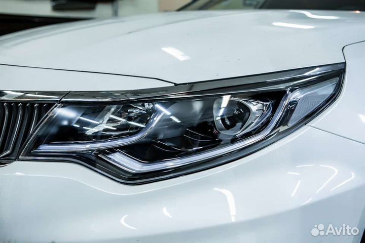 Стекло фары KIA optima 4 рестайлинг