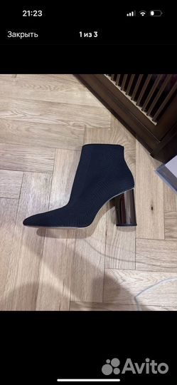 Ботильоны zara 41