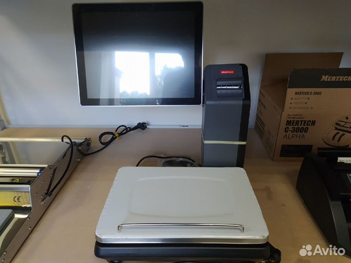 Весы с печатью этикеток M-ER 725 PM