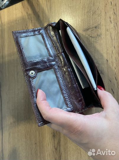 Кошелёк кожаный