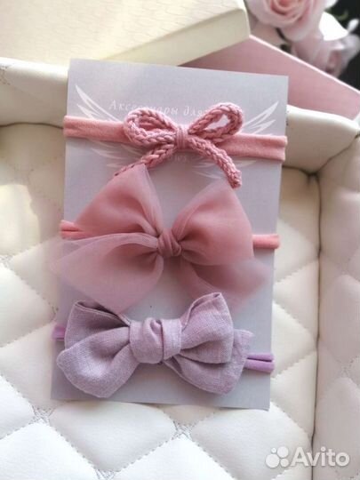 Повязка на голову для девочки