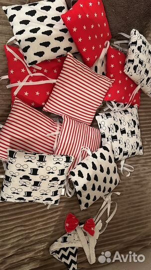 Бортики для детской кроватки