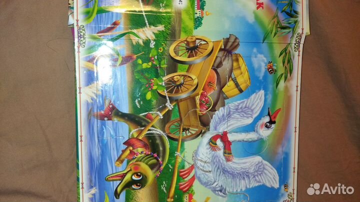 Книга пазлы для малышей