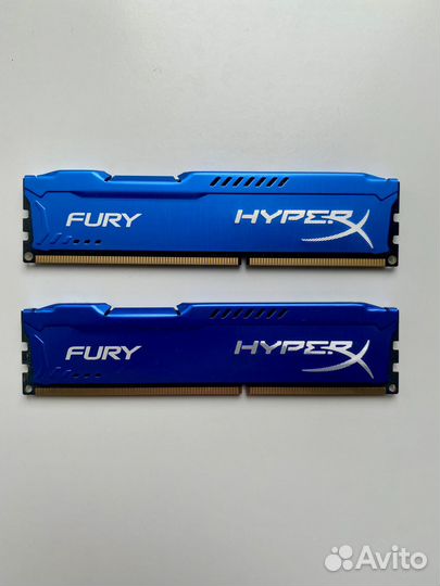 Kingston HyperX Fury DDR3 4Gb 1600Mhz