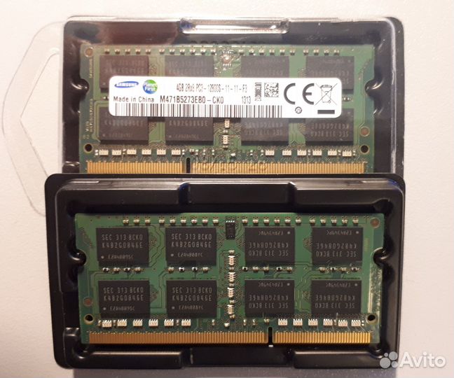 Samsung DDR3 4Gb So-dimm 12800S 1600 MHz 1,5V