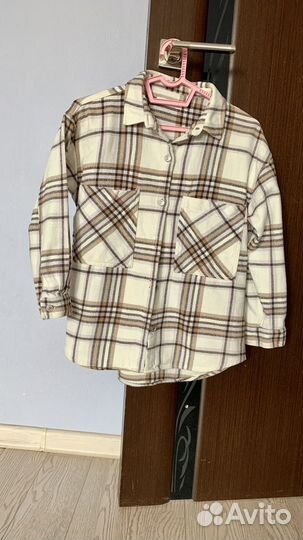 Рубашка zara для девочки 134