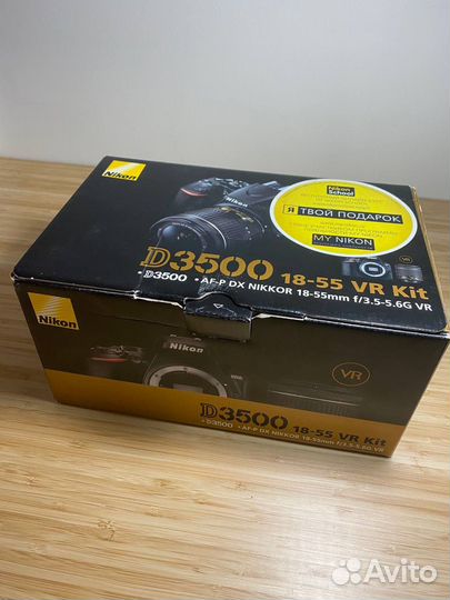 Фотоаппарат Nikon d3500 18-55 kit