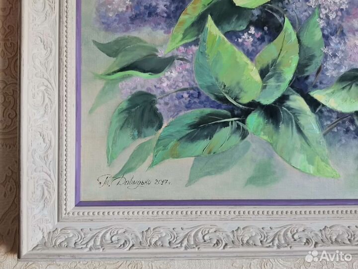 Большая интерьерная картина. Холст, масло