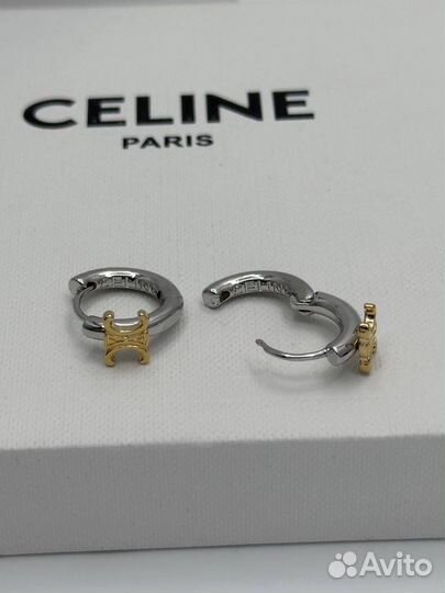 Серьги celine