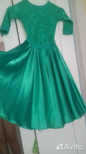 Для бальных танцев боди и юбка 128 / 134