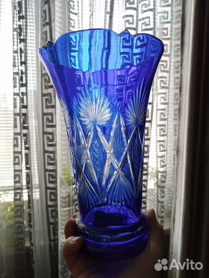 Ваза хрустальная из СССР