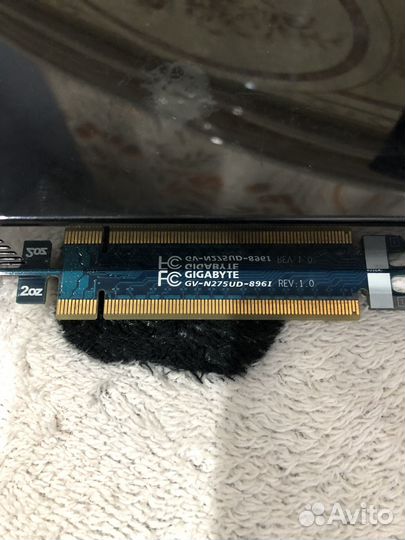 Видеокарта gtx 275
