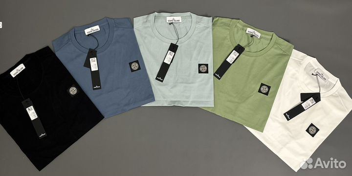 Футболка Stone island program patch SS23