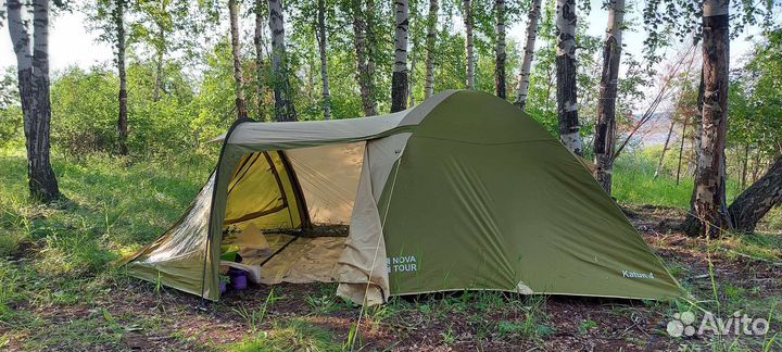 Палатка кемпинговая Nova tour Katun 4