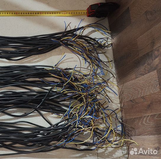 Кабели с13 без вилки сечение 3*1 10А L 80-270см