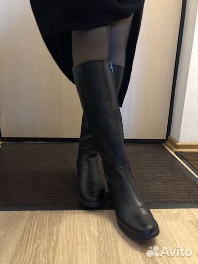 Сапоги кожаные женские 38 39 40 41