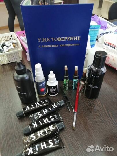 Обучение бровистов с удостоверением