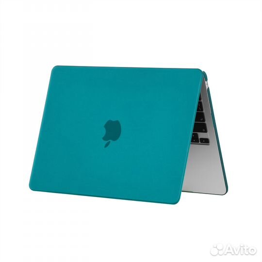 Чехол для MacBook Air 13 2018-2021 матовый зеленый