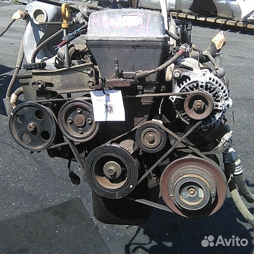 Двигатель в сборе двс toyota premio AT210 4A-FE 19