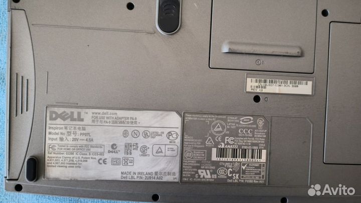 Ноутбук Dell inspiron 5100