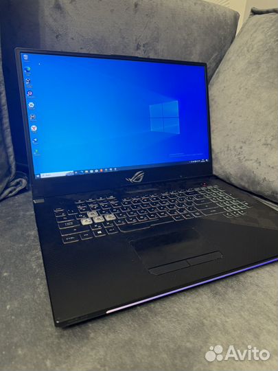 Ноутбук Asus ROG GL704 (RTX 2060/I7 8750H/16GB)