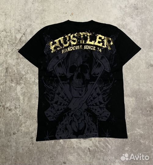 Футболка hustler ed hardy affliction xzavier type