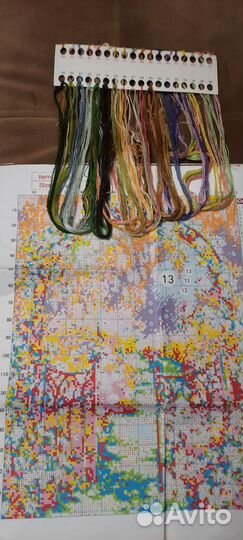Набор для вышивки (остатки)