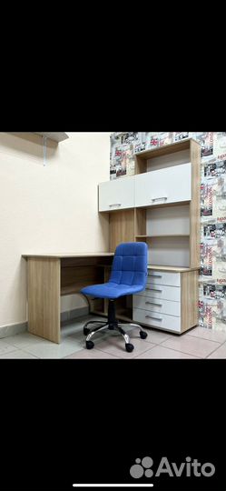 Стол письменный Гарвард угловой + Полка-надставка