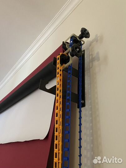 Комплект настенный фотофон и держатель на 3 рулона