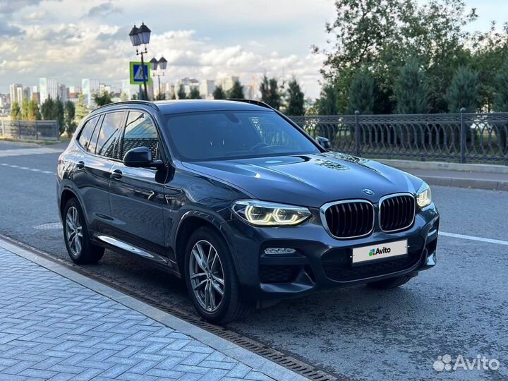 BMW X3 2.0 AT, 2018, 104 800 км