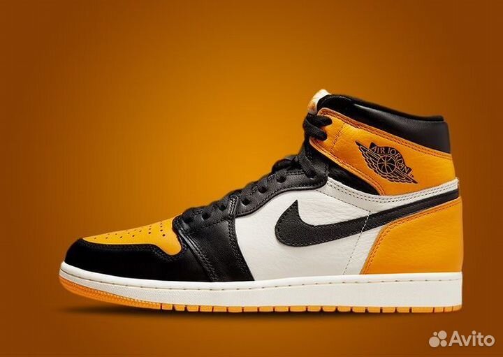 Nike Air Jordan 1 Retro High OG Taxi / Yellow Toe