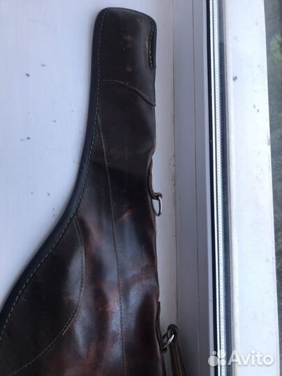 Чехол для ружья из нат.кожи