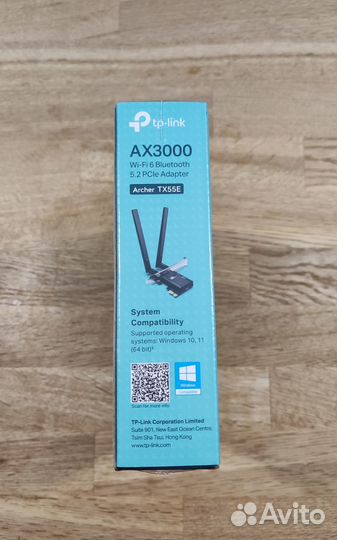 Wi-Fi адаптер + Bluetooth TP-link Archer TX55E