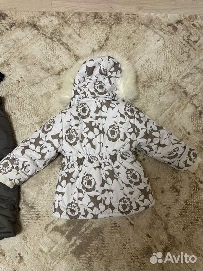Зимний костюм для девочки 98
