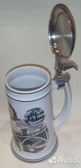 Пивная кружка с крышкой Пикра 2005