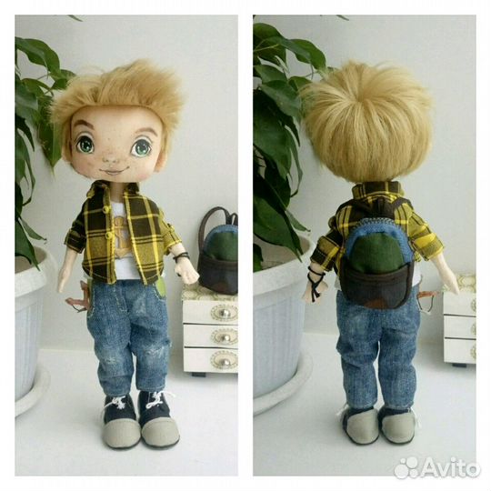 Текстильная кукла 