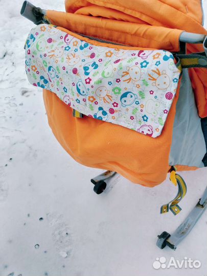 Детские санки коляска бу