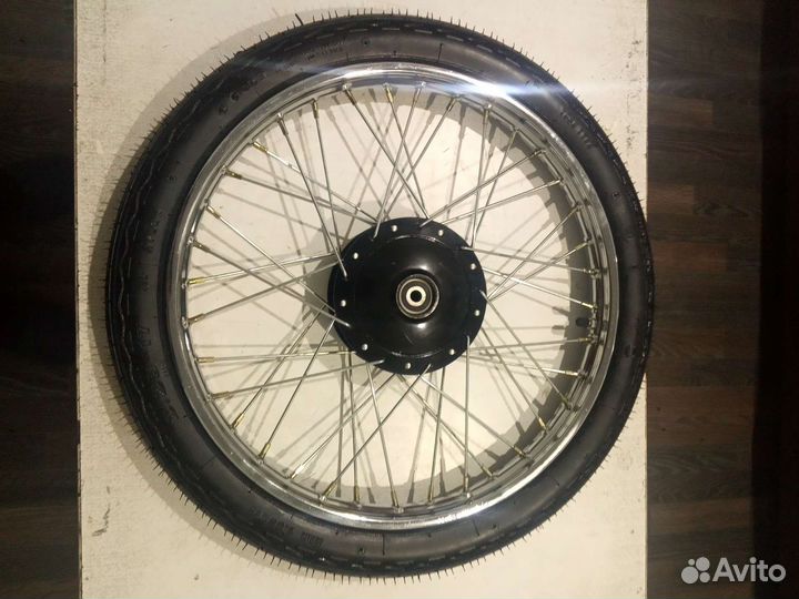 Переднее колесо на альфу