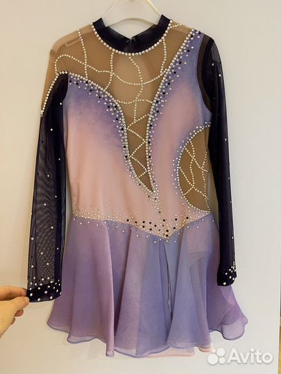 Платье для фигурного катания рост 128-145