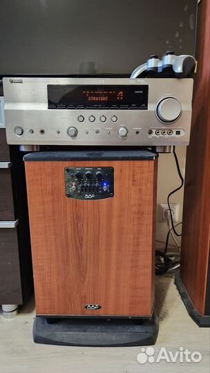 Домашний кинотеатр 5.1 AAD и ресивер Yamaha
