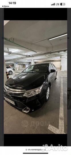 Фары на toyota camry 55