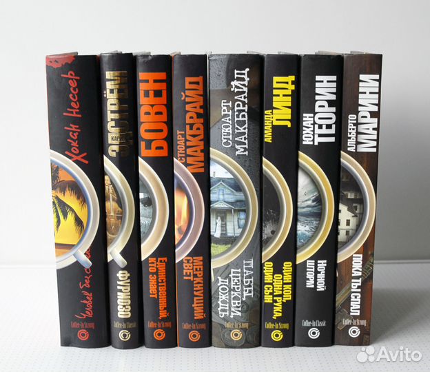 Полные комплекты серий детективов, 18+, др (новые)