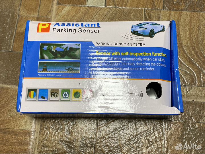 Парктроник на авто 4 датчика