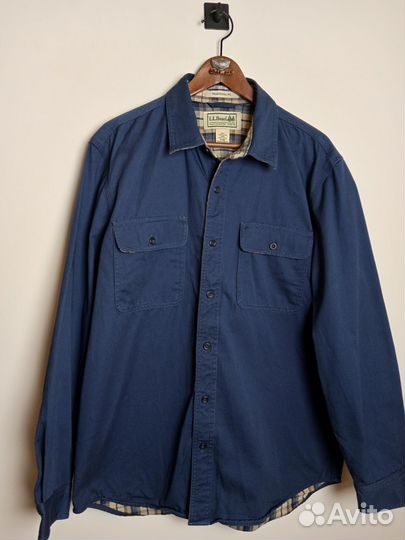 Рубашка L. L. Bean 100%хлопок 50-52р