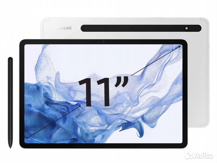 Планшет Samsung Galaxy Tab S8 128GB 5G Silver